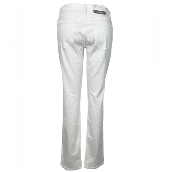 DL 1961 Midrise Curvy Straight white jeans size 29 - Picture 6 of 12